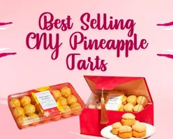 Best Selling CNY Pineapple Tarts with Unique Flavors